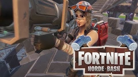 FORTNITE - Horde Bash Livestream