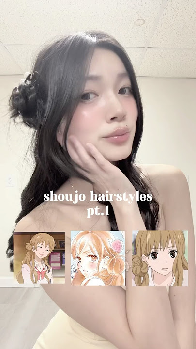 cute shoujo hairstyle kurumi hairstyle #shoujoanime #hairstyletutorial #kiminitodoke #kurumi