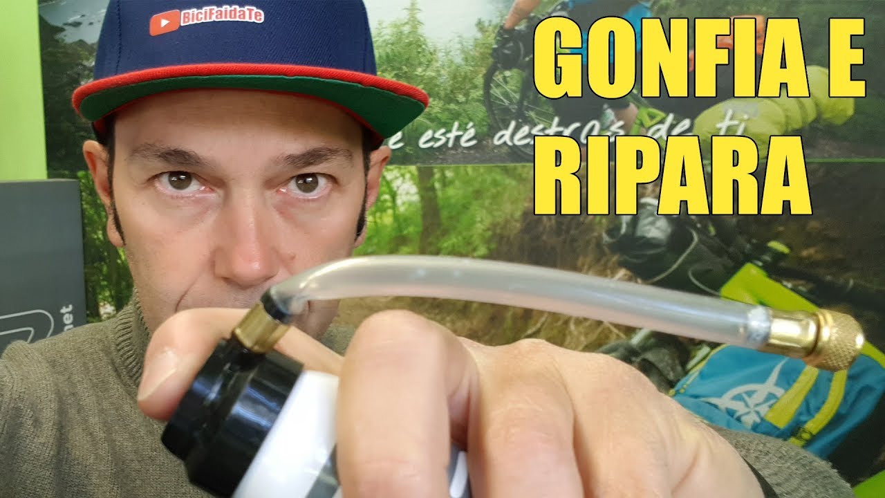 Gonfia e ripara bici 125ml - TUNAP SPORTS