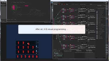 Intro. Master Mind type game created in Unity3D with Antares Vizio Universe.