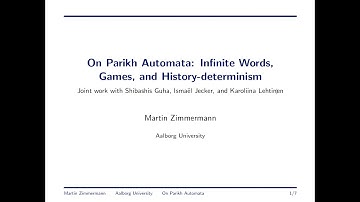 On Parikh Automata: On Parikh Automata: Infinite Words, Games, and History-determinism
