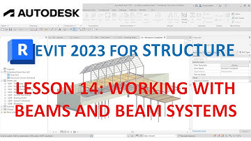 REVIT 2023 STRUCTURE: LESSON 14 - WORKING WITH BEAMS AND BEAM SYSTEMS