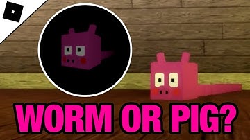 How to get the “WORM OR PIG?” BADGE + KEVIN THE WORM MORPH in PIGGY RP: [W.I.P] || ROBLOX