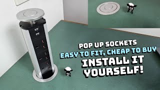 Pop Up Power Socket Installation Easy, Quick, Perfect