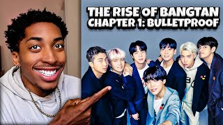 The Rise of Bangtan Chapter 1: We Are Bulletproof [REACTION]🥹😨