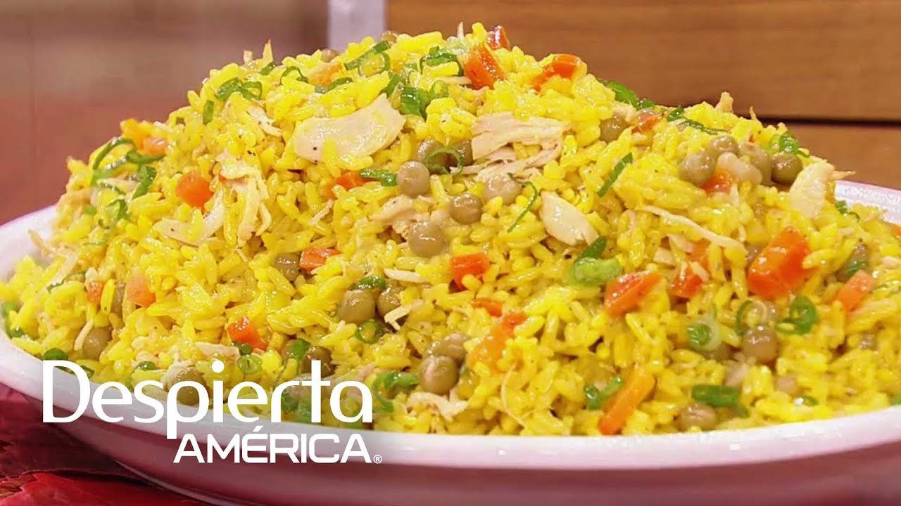 Arroz blanco con pollo dieta blanda