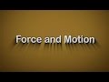Force and Motion Quiz