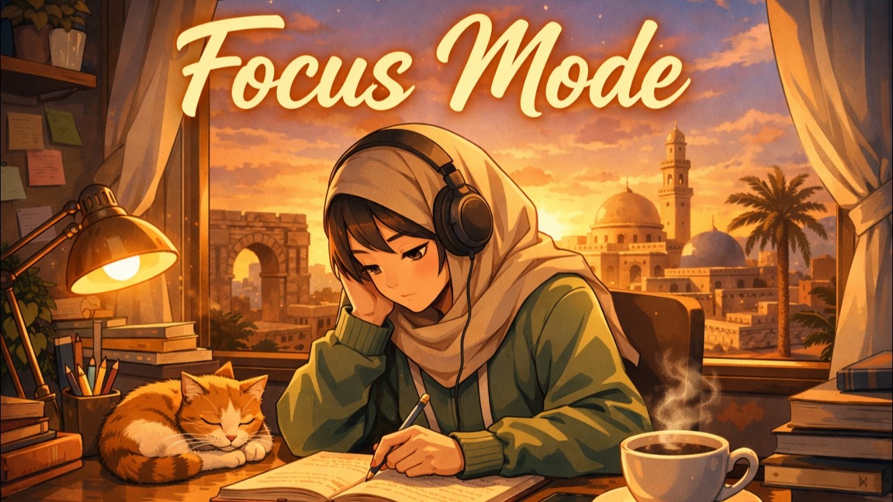 Focus Mode - 1 Hour Lofi Beats for Deep Concentration | Study, Work, Relaxing Background Music