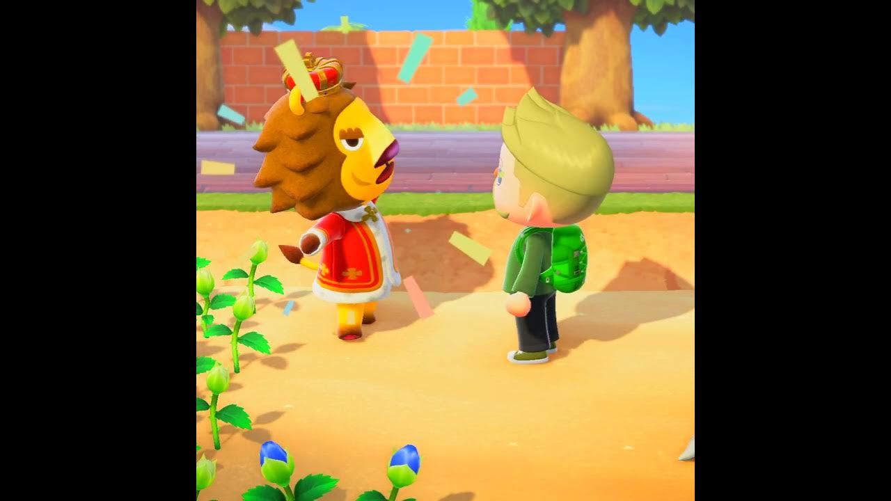Giving Elvis MY ROYAL CROWN in Animal Crossing Shorts YouTube