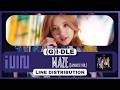 (G)I-DLE (ジー・アイドゥル) - MAZE - Japanese ver. | Line Distribution