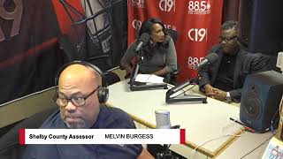Shelby County Assessor Melvin Burgess on the radio!!