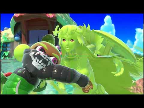 スマブラSP キーラ配下パルテナ　インクまみれ