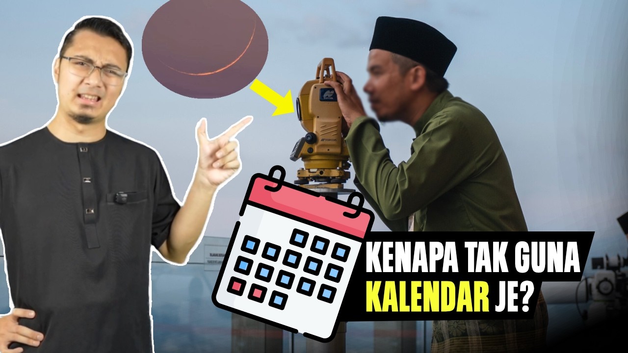 Kan Dah Ada Kalendar? Kenapa Kena Tengok Anak Bulan?