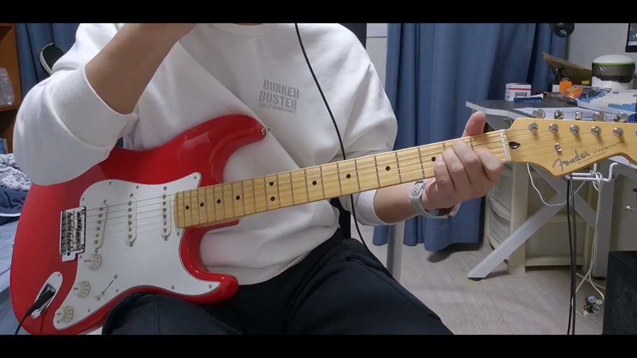 몽니 - 소나기 (기타 연습)