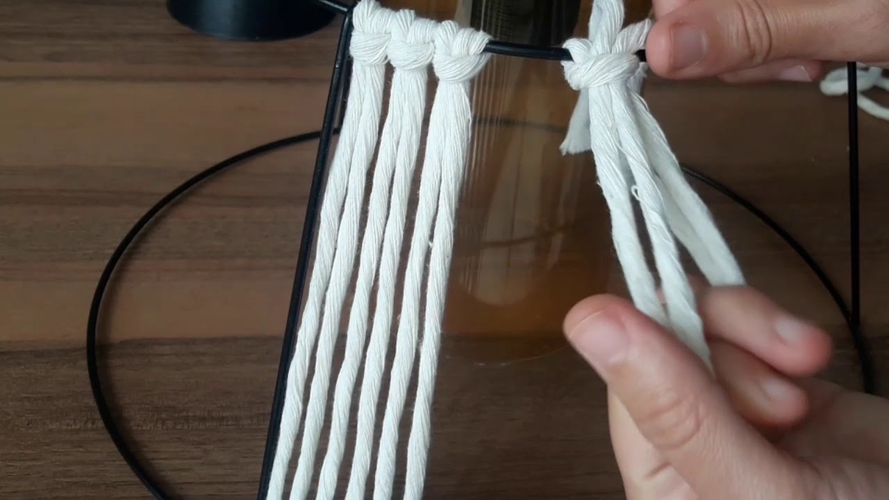 Çok kolay ve şık avize yapımı