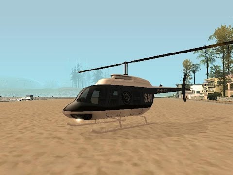 how to get a police helicopter in GTA San Andreas 