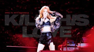 190419 BLACKPINK ROSÉ 블랙핑크 로제 Coachella 코첼라 직캠 fancam - KILL THIS LOVE Resimi