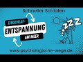 Fantasiereise ans Meer zum Einschlafen - Psychologische Entspannungsmethode