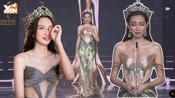 Toàn cảnh màn FINAL WALK xúc động của Hoa hậu Thùy Tiên tại đêm chung kết Miss Grand Vietnam