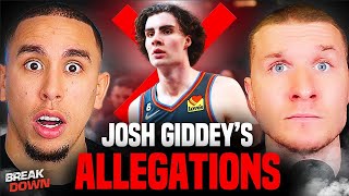 The Josh Giddey Allegations Are TERRIBLE.. But What’s The Truth??