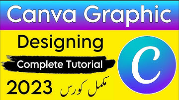 Canva Graphic Designing Complete Urdu Tutorial: Graphic Designer Kaise Bane | Canva Course Part 3