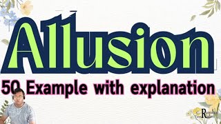 Allusion Figure of Speech