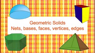 3D Geometric Solids Vocabulary