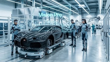 How Bugatti Chiron Is Built in a Modern Factory (Full Process)