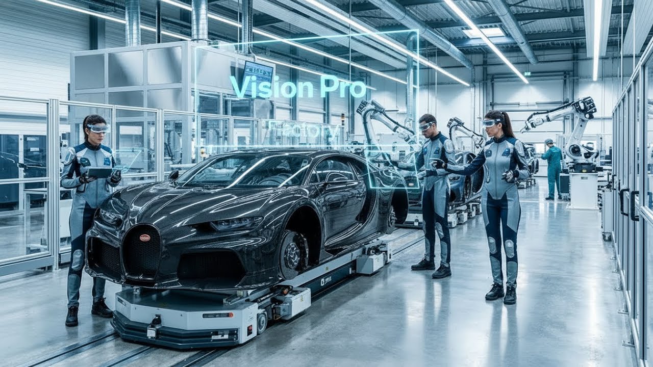 How Bugatti Chiron Is Built in a Modern Factory (Full Process)
