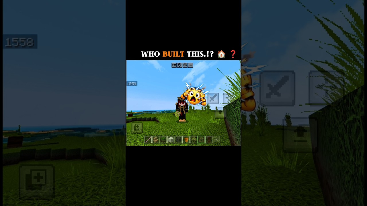 I found a house 😱 I had never built.... it wasn't there before 🤯 🏠❓