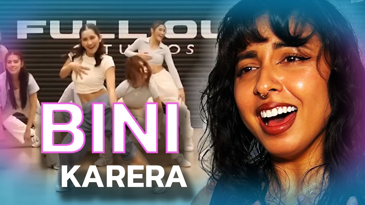 Реакция танцоров на танец BINI 