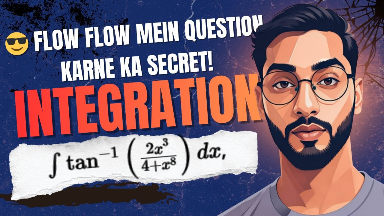Integration of tan inverse (2x^3 / 4+x^8) | Class 12 Maths | Abhi Garg Classes