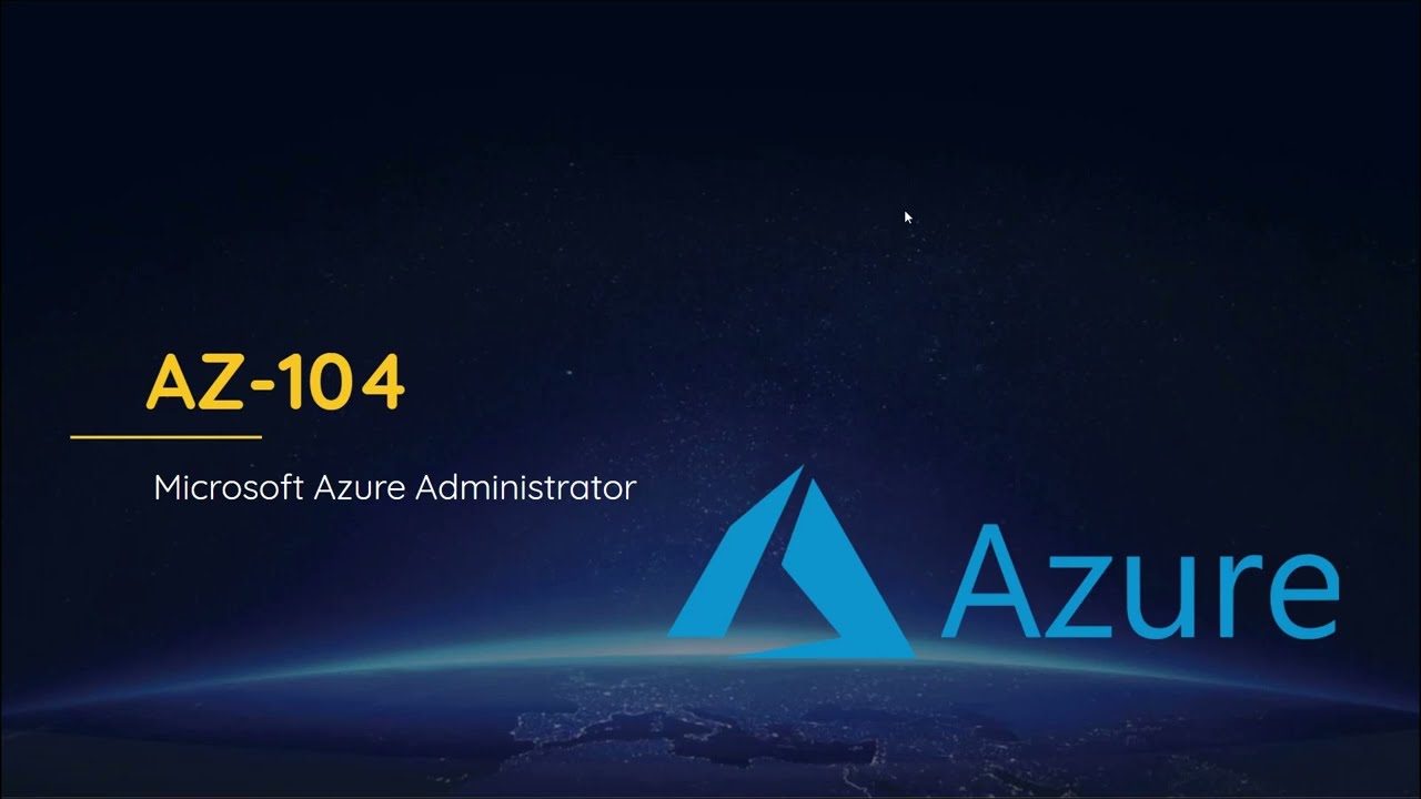 [English] Azure Subscription Lab AZ 104