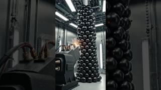 Massive Electromagnet vs a Tower of Five Thousand Ferrofluid Filled Balloons