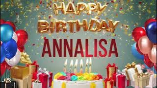 Annalisa - Happy Birthday Annalisa