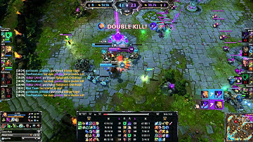 Thresh pulls Maokai mid-snare