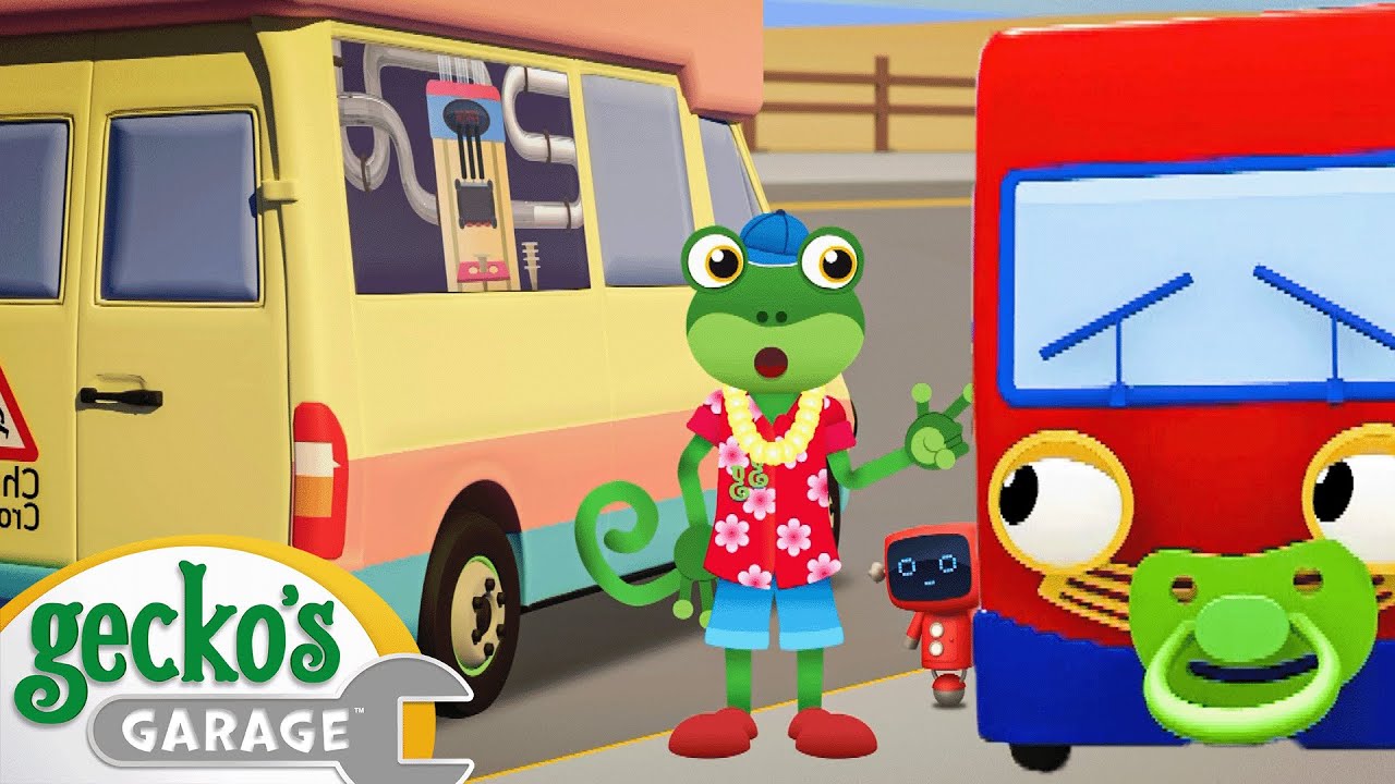 Gecko’s Ice Cream Meltdown Baby Truck Gecko's Garage Kids Songs