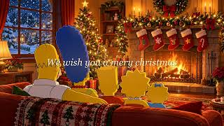 Warm Winter Fireplace & Soft Christmas Music 🎄 Cozy Holiday Ambience for Sleep 🔥