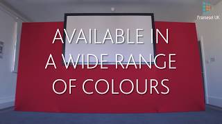 Frameset Uk Euroset - Complete Projection Screen Set In A Box