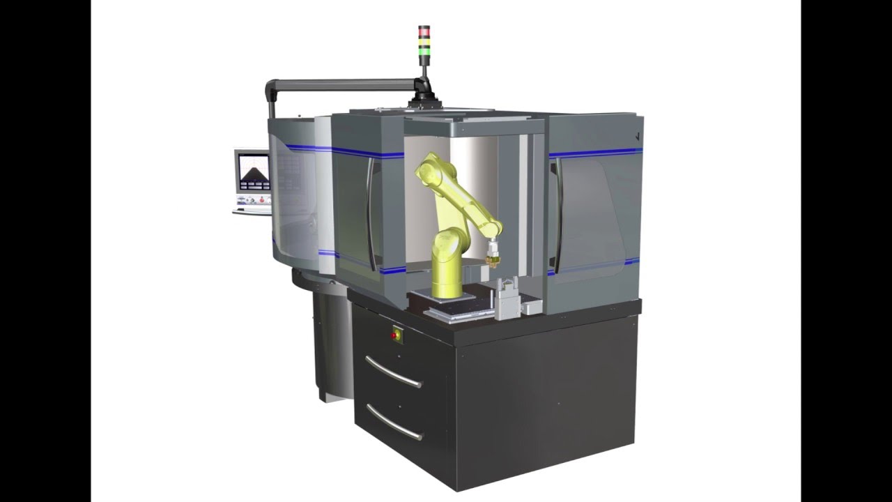 RG9A R - Fully automatic, high precision CNC grinding machine for PCD/PcBN tool manufacture