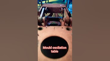 mould oscilation table, continuous casting machine👈#shorts #shortvideos #ytshortsindia