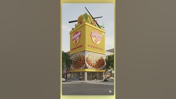 How to Turn Any Product Into a Realistic Building Using AI #shorts #shortvideo #youtubeshorts  #ai