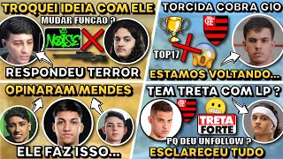 BAK RESPONDE TERROR ! TORCIDA FLA COBRA GIO ! TERROR TEM TRETA LP ? BAK/THUR OPINA MENDES