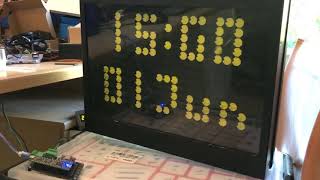FlipDotClock
