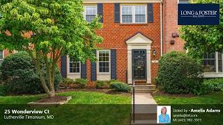 Sale: 3 Beds - 3 Baths - 1920 sq ft - Lutherville Timonium - MD [$455,000] MLS #: MDBC2168826