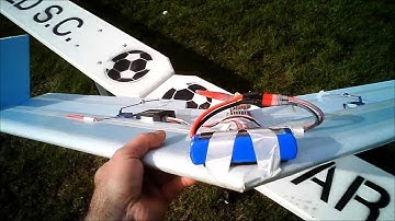 Great test flight of my scartch built Tek Sumo style flying wing