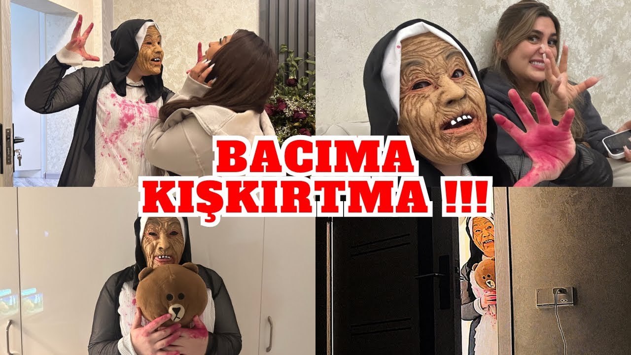 MASKA TAXIB BACIMIN EVİNƏ GİZLİN GİRDİM 😱