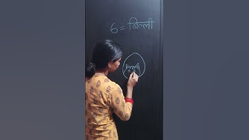 how to draw cat from number 6! #shorts