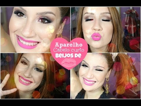 Dúvidas sobre meu aparelho e cabelo curto + beijos para as leitoras!