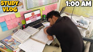 I Woke Up At 1:00 Am To Study For Ssc Cgl 2026| An Honest Day In Life Of Ssc Aspirant😱Ankit Malik